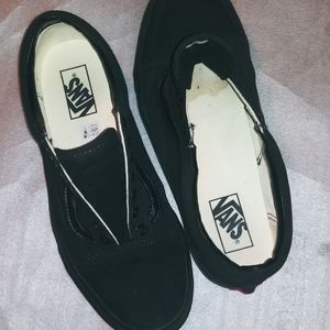 All Black Vans